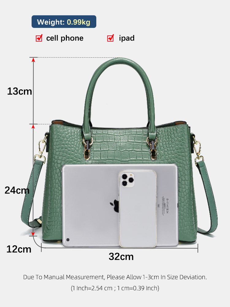 Zency Women's Genuine Leather  - Leather Work Handbags 评论和价格