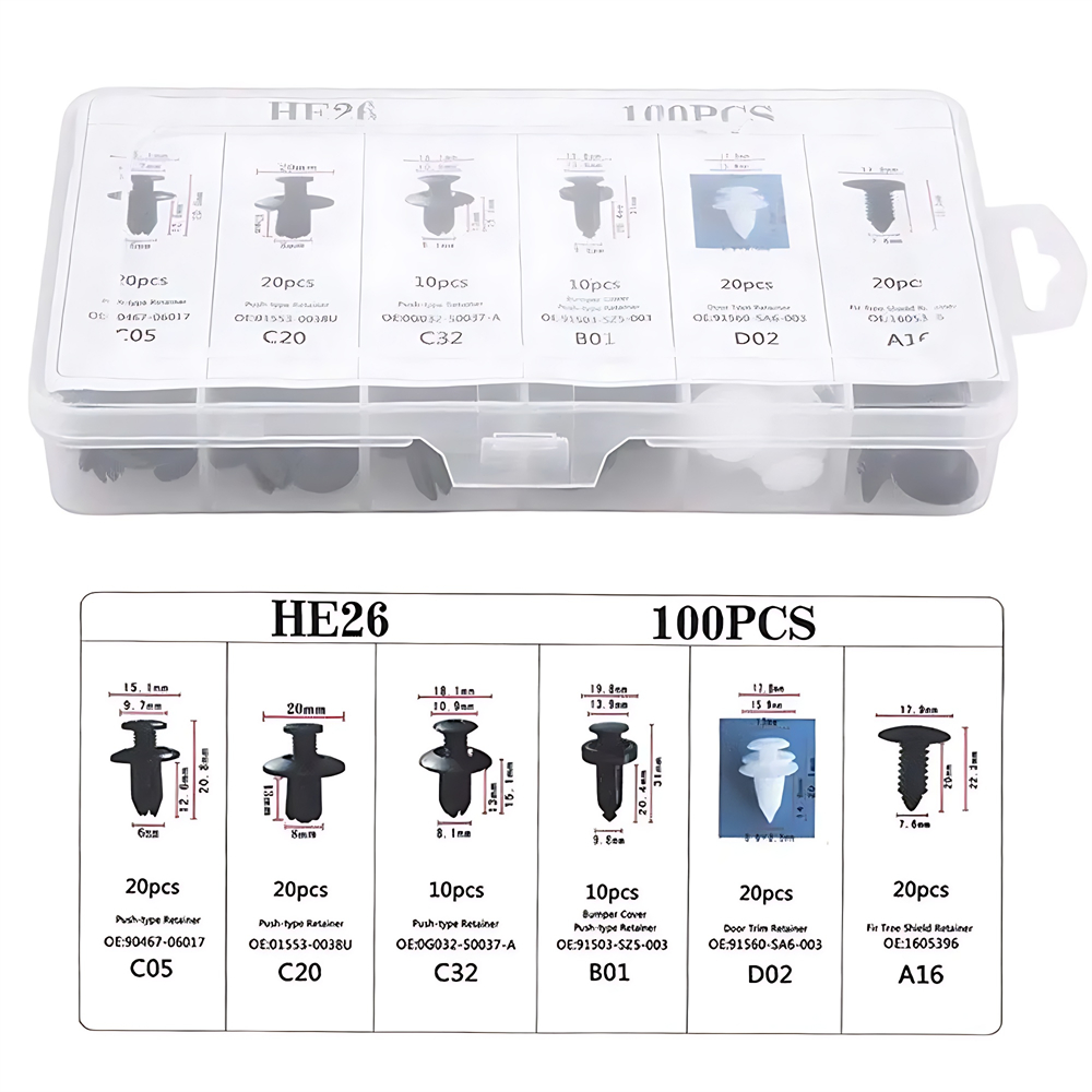 Car Plastic Retainer Clips Aut - Rivet Setter Tool 评论和价格