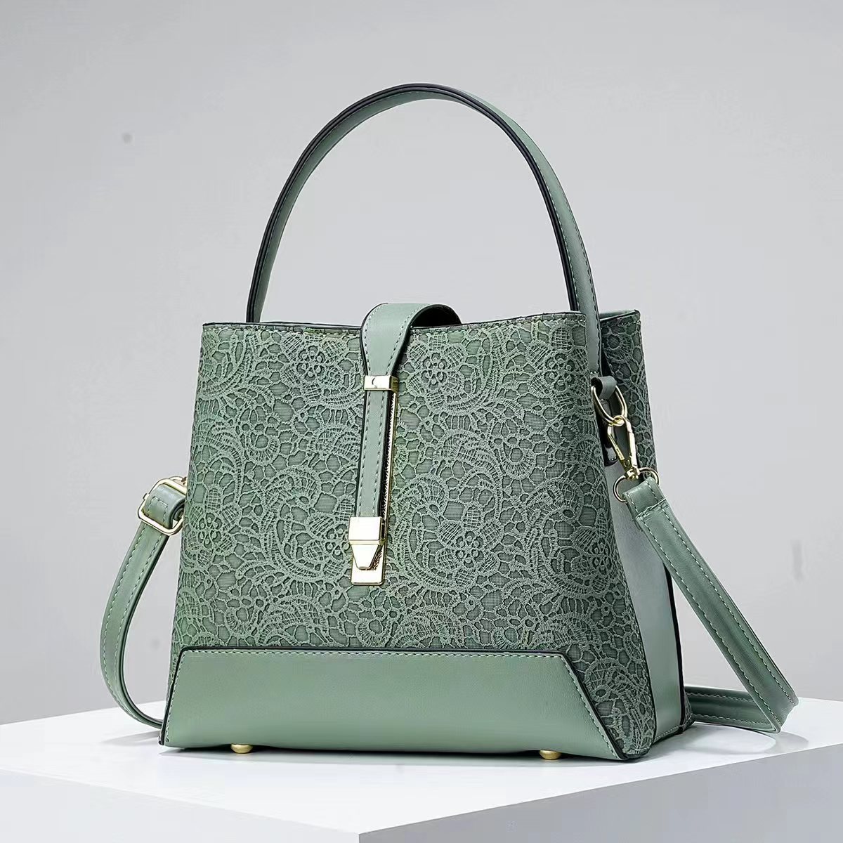 New Luxury Tote Bag Leather Cl - Leather Work Handbags 评论和价格