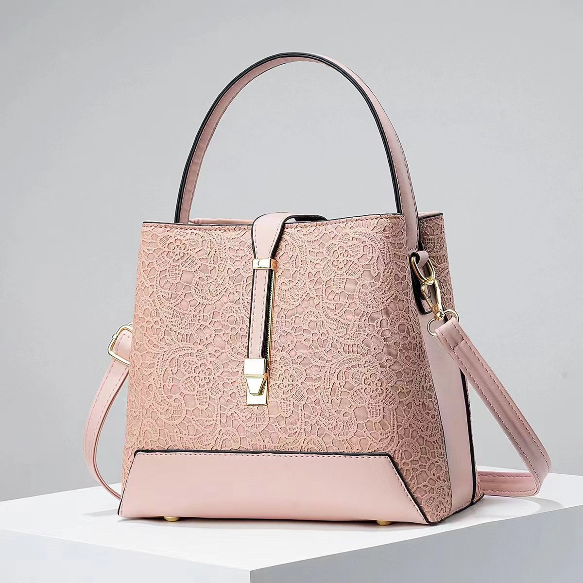 New Luxury Tote Bag Leather Cl - Leather Work Handbags 评论和价格