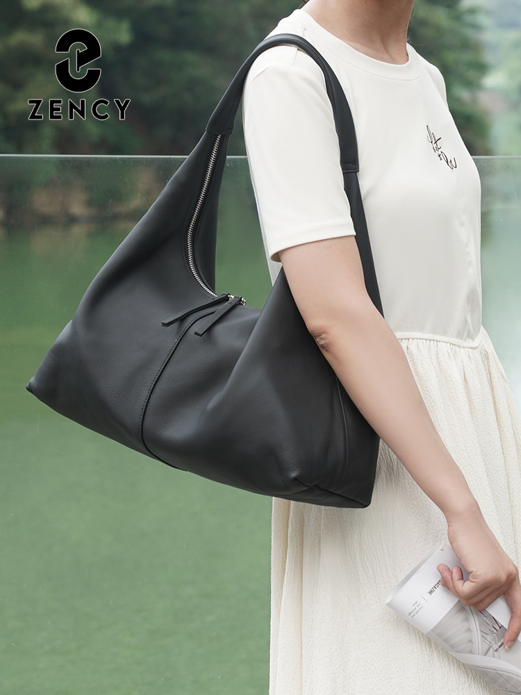 Zency Large Capacity Tote Bag  - Leather Work Handbags 评论和价格