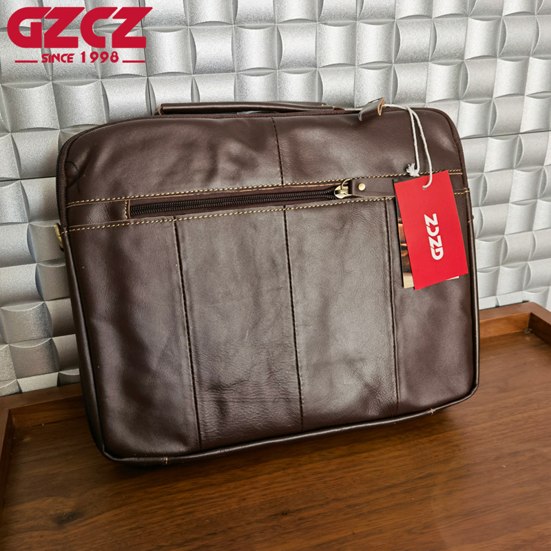 GZCZ Men's Handbag Leisure Bus - Leather Work Handbags 评论和价格