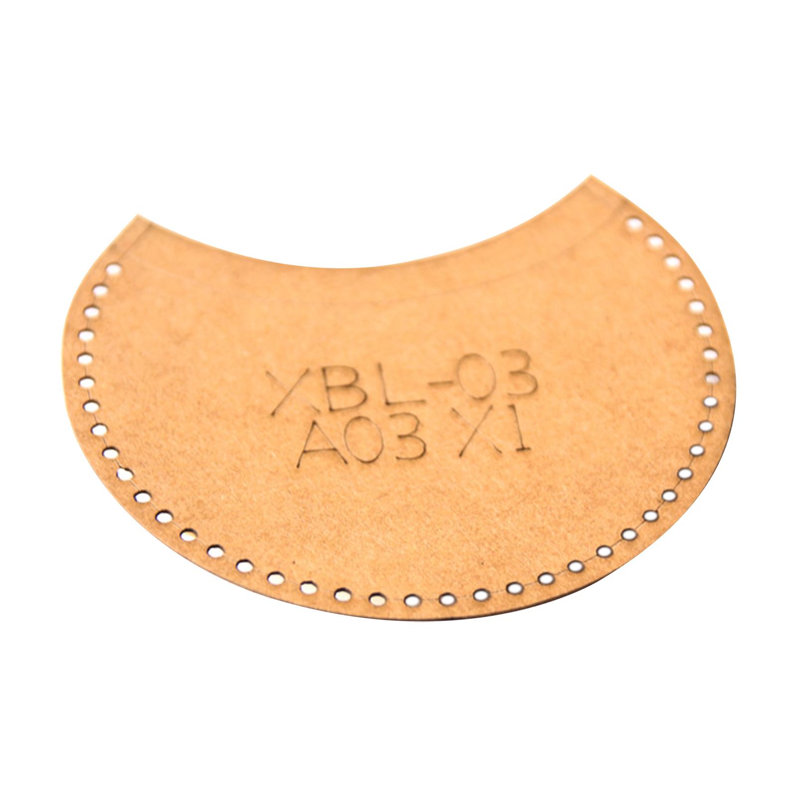 Leather Craft Pattern Stencil  - Leatherwork Templates 评论和价格