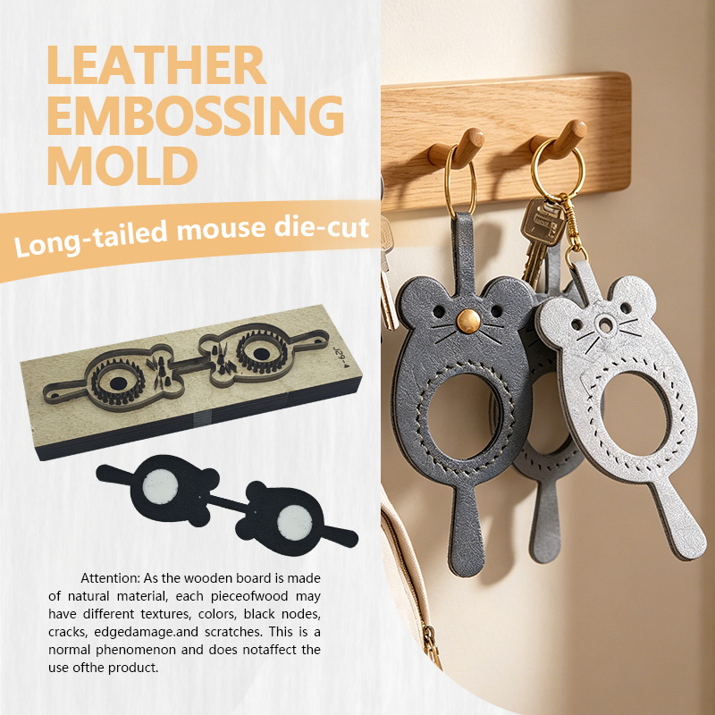 DIY Leather Cutting Template L - Leatherwork Templates 评论和价格