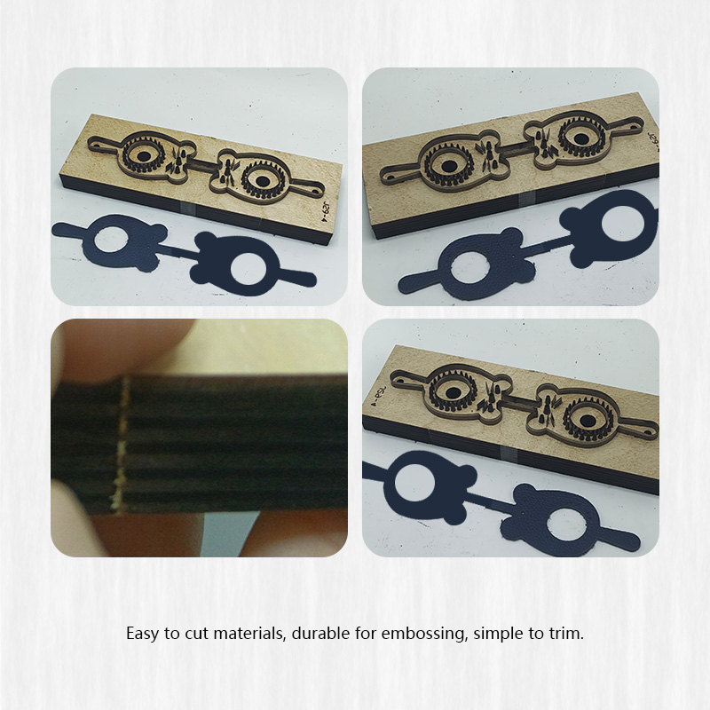 DIY Leather Cutting Template L - Leatherwork Templates 评论和价格