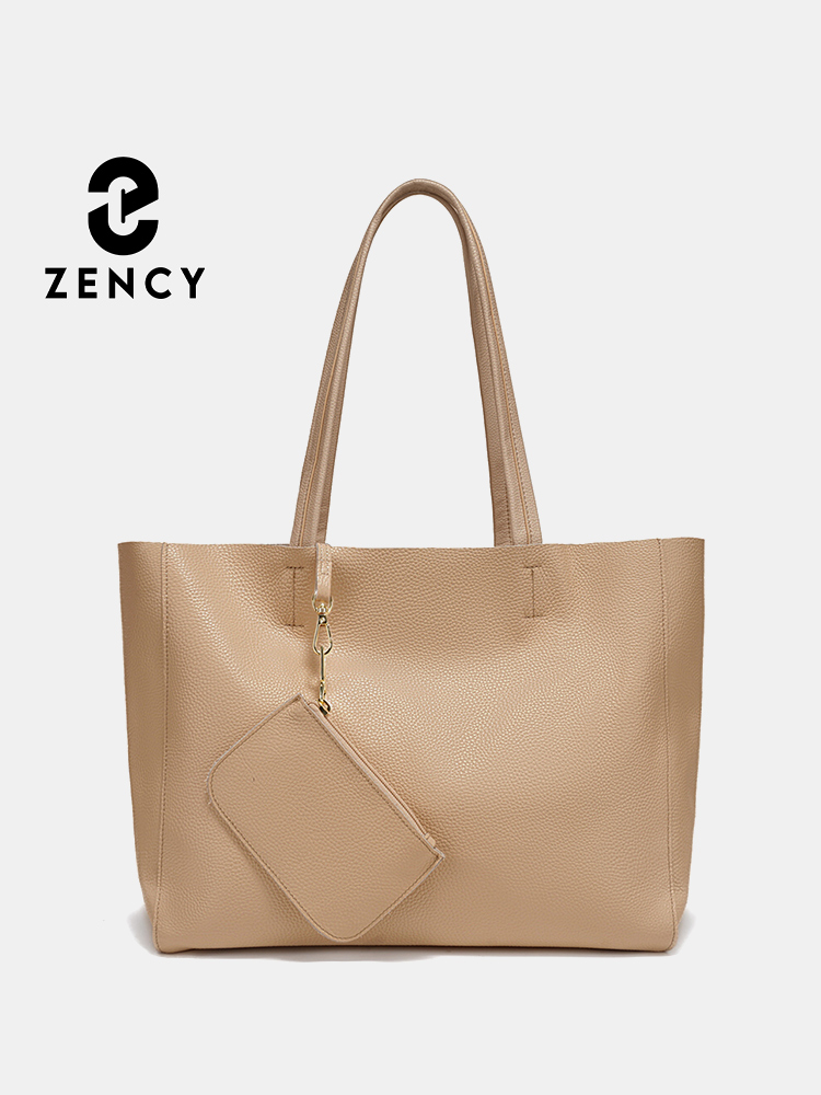 Zency Genuine Leather Large To - Leather Work Handbags 评论和价格