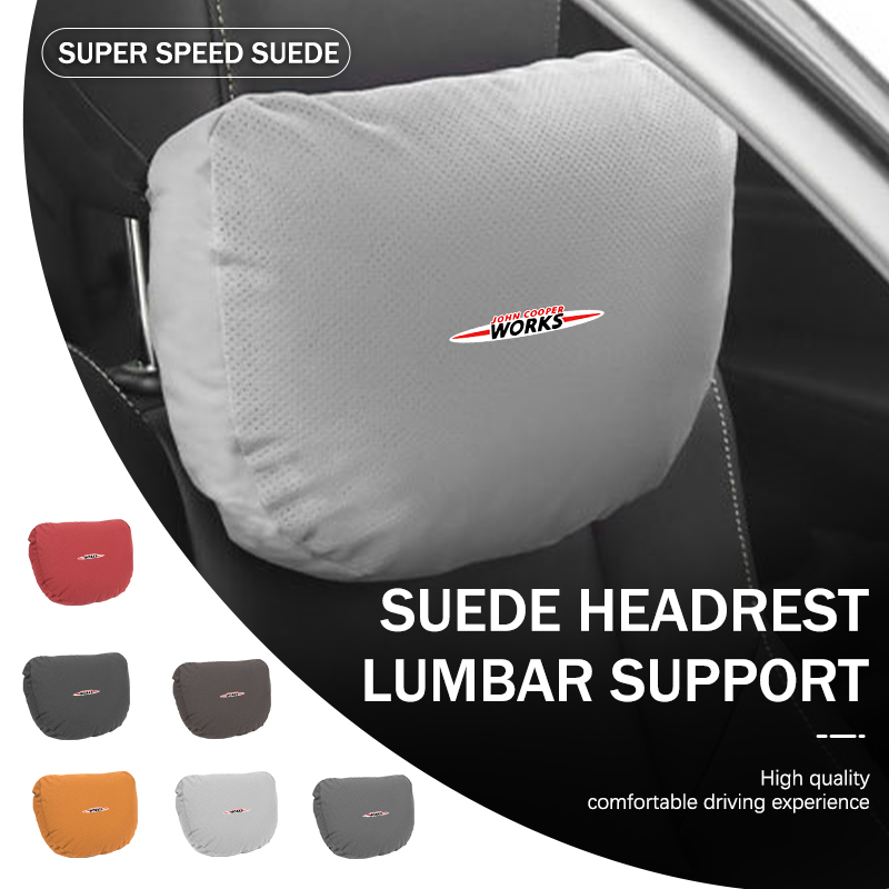 Car Headrest Waist Pillow Neck - Leather Work For Car 评论和价格