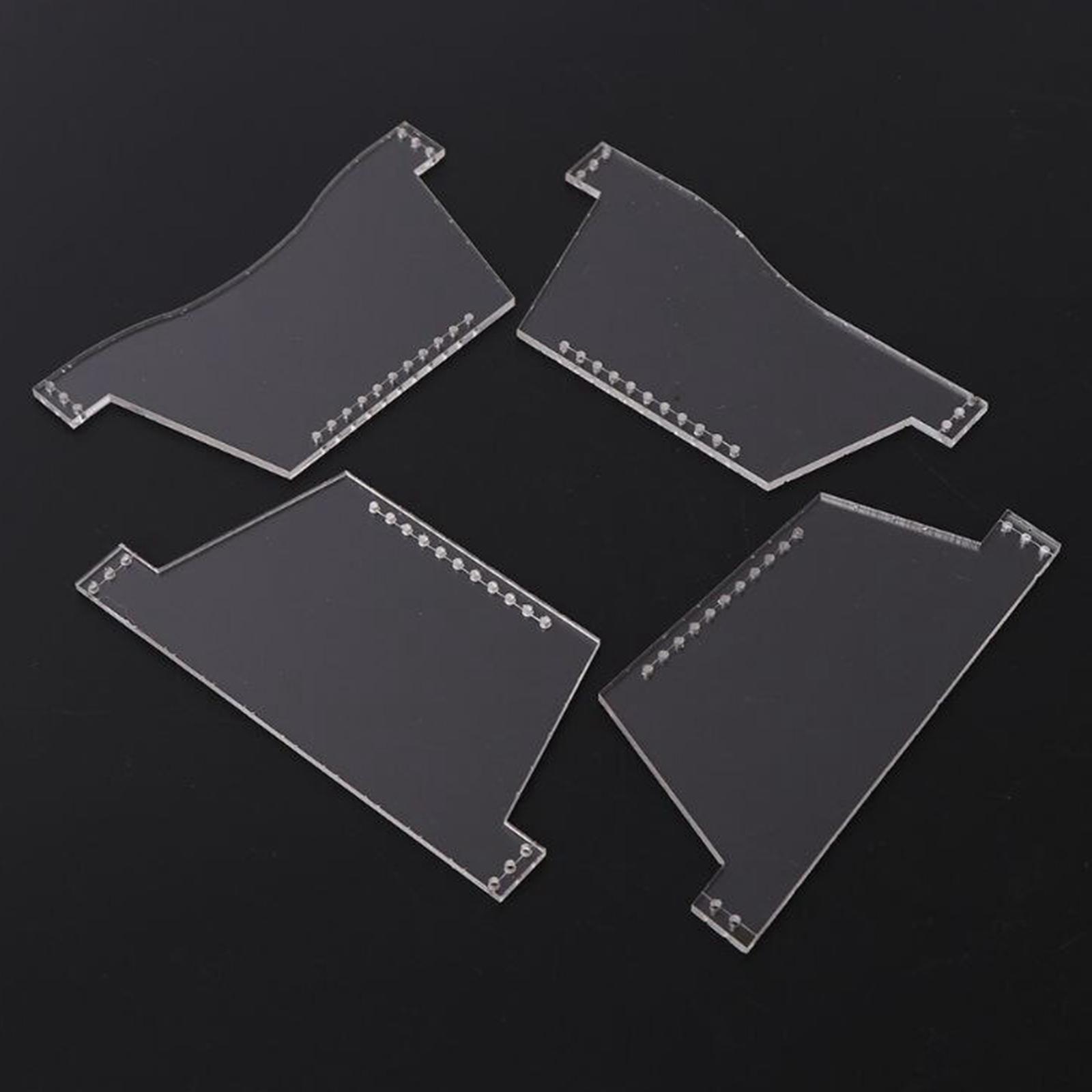 Acrylic Leather Wallet Card Ba - Leatherwork Templates 评论和价格