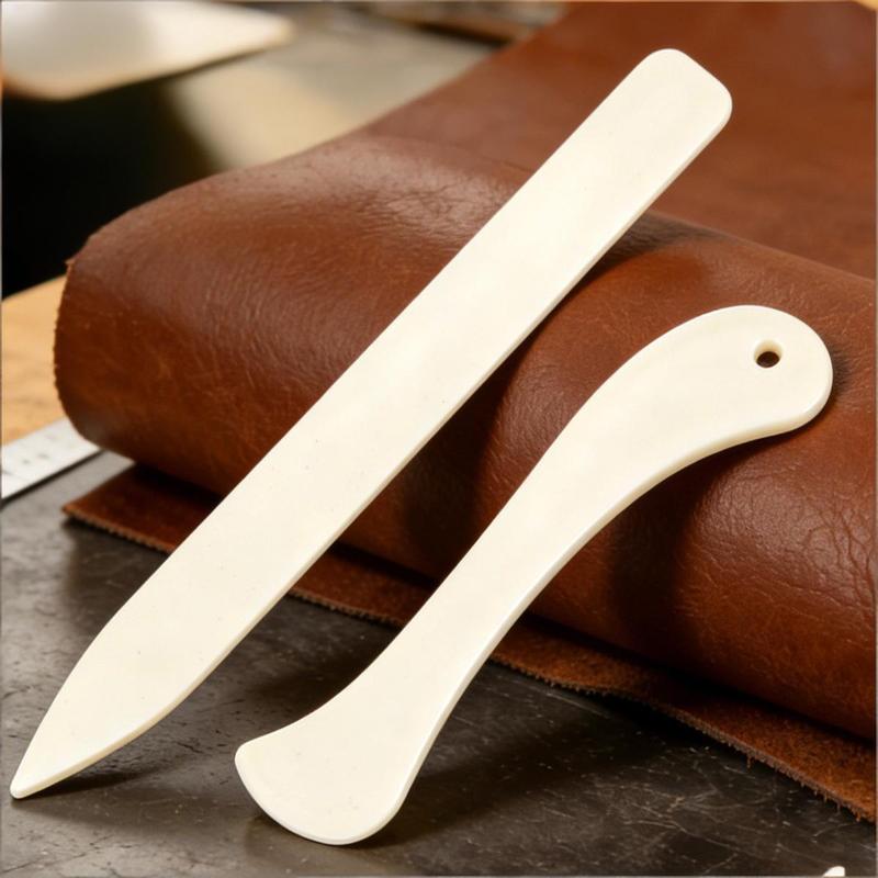 2Pcs Wear Resistant Leather Wo - Bone Folder Tool 评论和价格