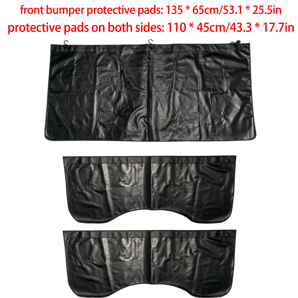 3 PCS/set Magnetic Fender Cove - Leather Work For Car 评论和价格