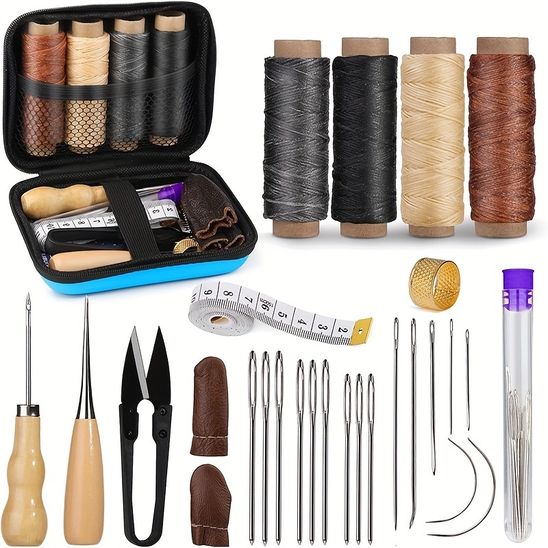 Leather Sewing Kit, Leather Re - Leatherwork Hammer 评论和价格