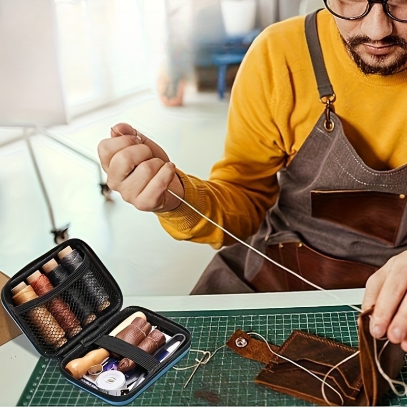 Leather Sewing Kit, Leather Re - Leatherwork Hammer 评论和价格