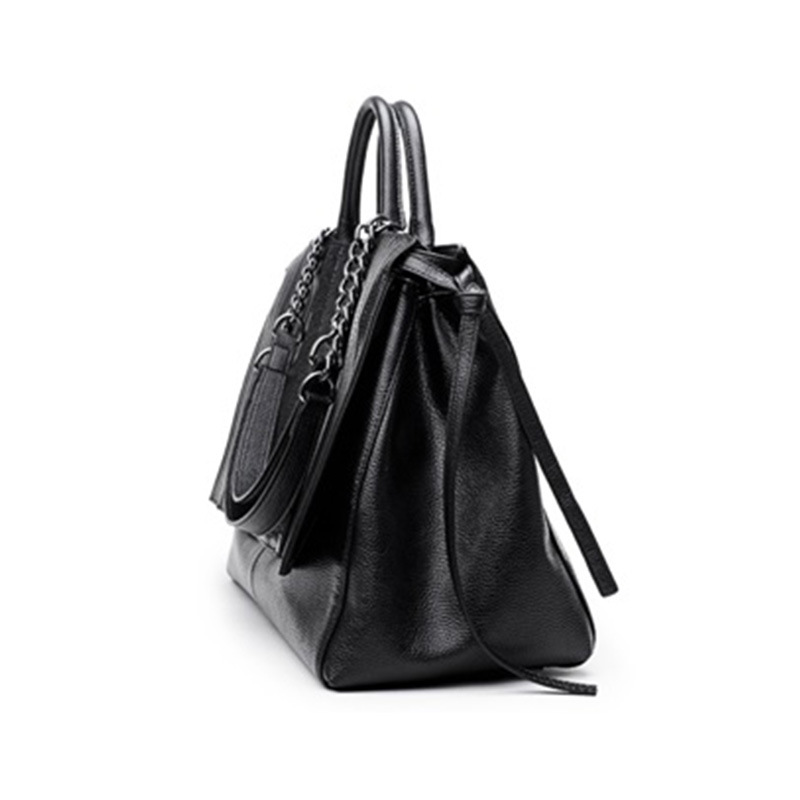 Elegant Tote Bag With Zipper,  - Leather Work Handbags 评论和价格