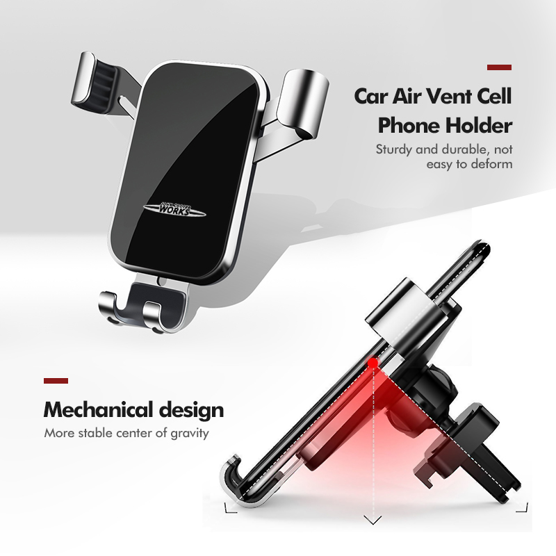 Car Air Vent Gravity Phone Hol - Leather Work For Car 评论和价格