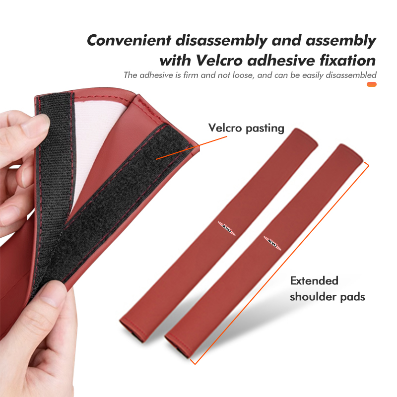 For MINI Car Seat Belt Pad Sho - Leather Work For Car 评论和价格