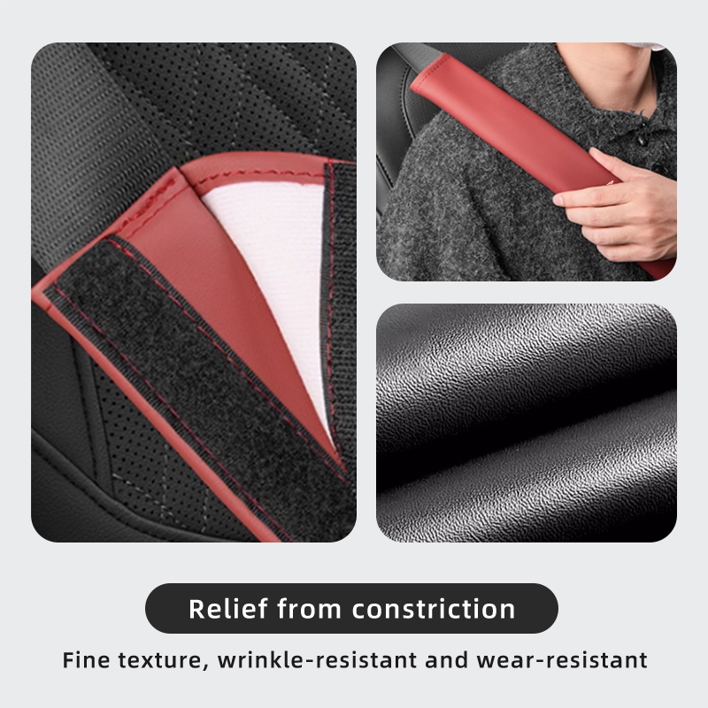 For MINI Car Seat Belt Pad Sho - Leather Work For Car 评论和价格