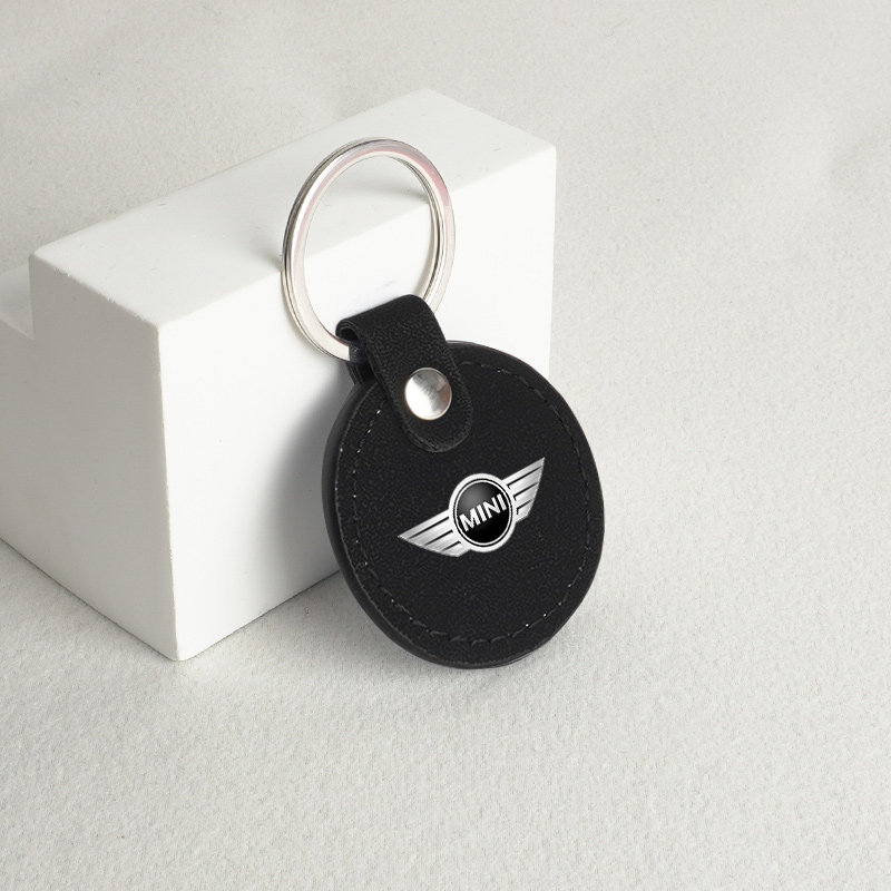 Leather Car Keychain Keyring K - Leather Work For Car 评论和价格