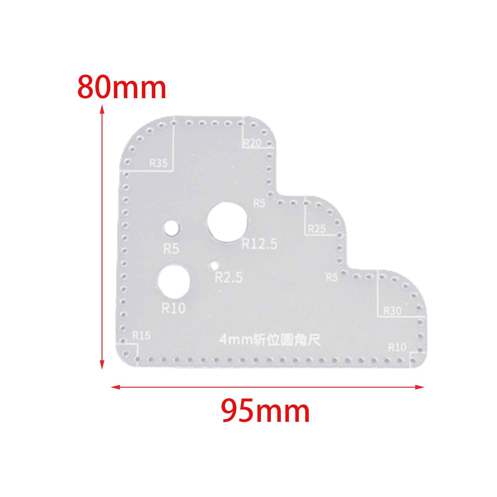 Circle Template Clear Acrylic  - Leatherwork Templates 评论和价格