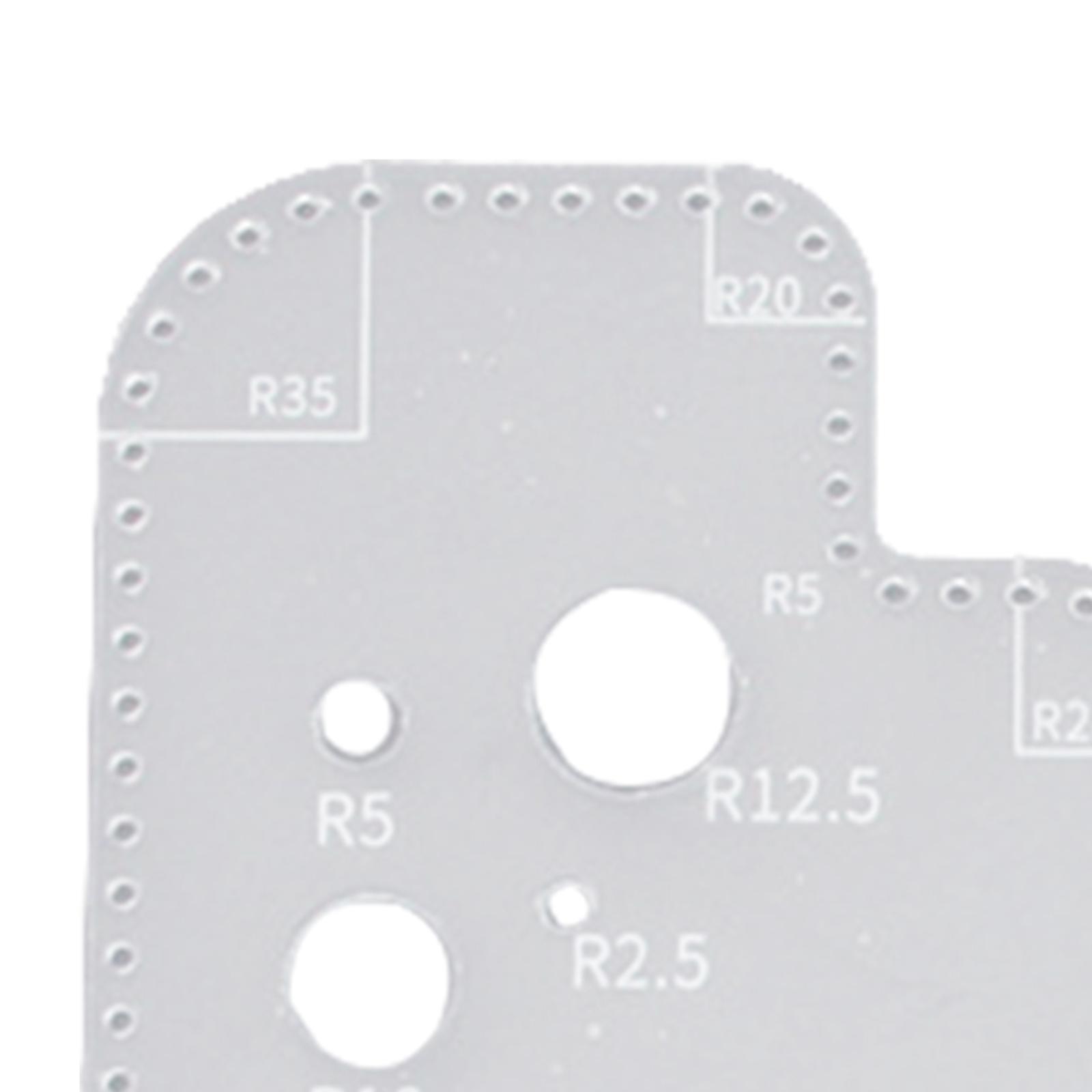 Circle Template Clear Acrylic  - Leatherwork Templates 评论和价格